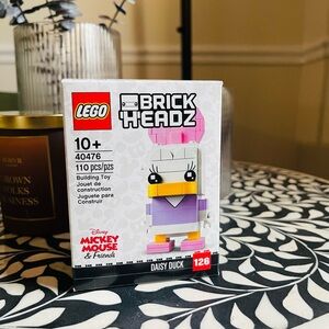 LEGO 40476 Daisy Duck Brickheadz Disney New & Sealed Retired